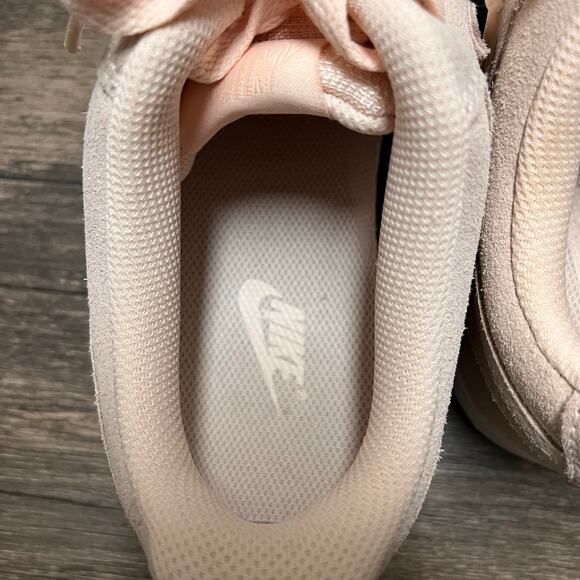 Nike Court Vision Low Pink Suede Orange Pearl Women’s Sneaker Sz 7.5 DH0253-800 - Picture 5 of 10